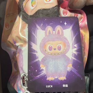 Purple and Pink Character Card